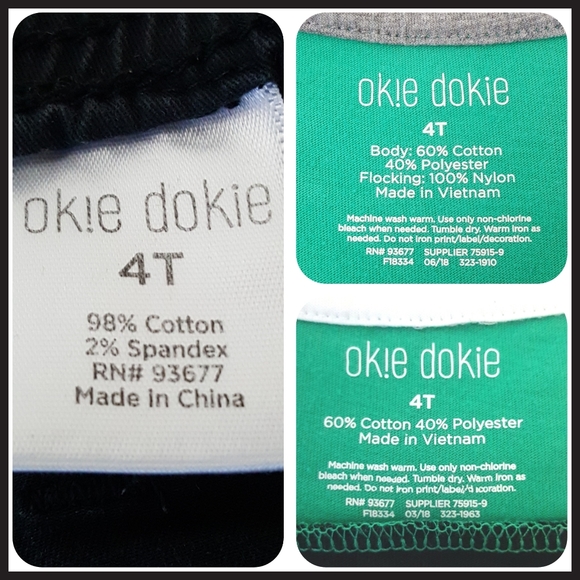 OKIE DOKIE (3pc) Long Sleeve T's Cargo Pants - Picture 3 of 7